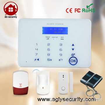 Private mode Smart touch screen keyboard home burglary alarm support IOS Android APP